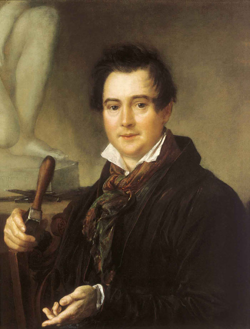 Portrait Of Ivan Vitali By Vasily Tropinin