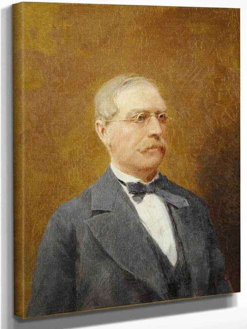 Portrait Of J. O. Carlberg By Johan Krouthen