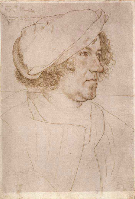 Portrait Of Jakob Meyer Zum Hasen By Hans Holbein The Younger  By Hans Holbein The Younger