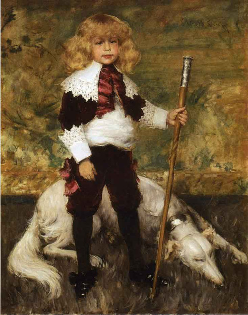 Portrait Of James Rapelje Howell By William Merritt Chase