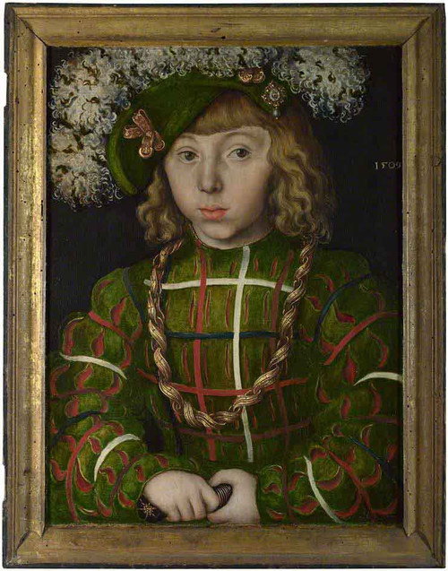 Portrait Of Johann Friedrich The Magnanimous By Lucas Cranach The Elder By Lucas Cranach The Elder