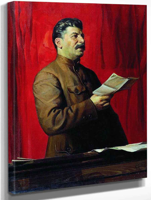 Portrait Of Joseph Stalin1 By Isaak Brodsky