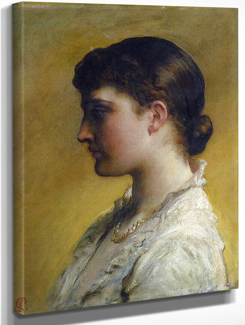 Portrait Of Lillie Langtry By James Sant, R.A.