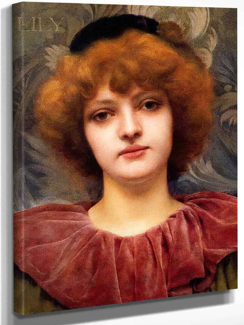 Portrait Of Lily Pettigrew By John William Godward