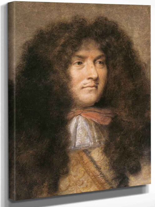 Portrait Of Louis Xiv1 By Charles Le Brun