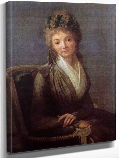 Portrait Of Lucile Duplessis, Wife Of French Revolutionist Camille Desmoulin By Louis Leopold Boilly By Louis Leopold Boilly