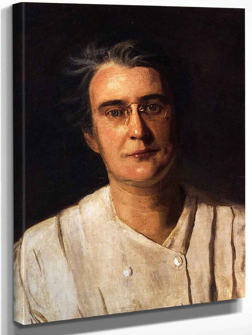 Portrait Of Lucy Langdon Williams Wilson By Thomas Eakins By Thomas Eakins