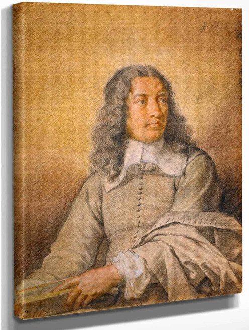 Portrait Of M. Quatrehomme Du Lys By Charles Le Brun