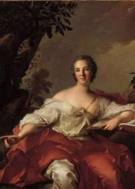 Portrait Of Madame Geoffrin By Jean Marc Nattier
