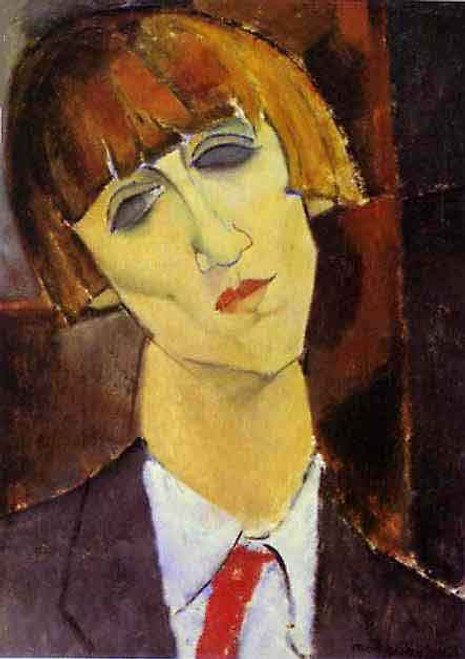 Portrait Of Madame Kisling By Amedeo Modigliani