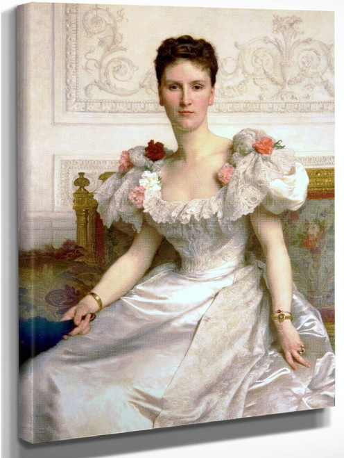 Portrait Of Madame La Comtesse De Cambaceres By William Bouguereau