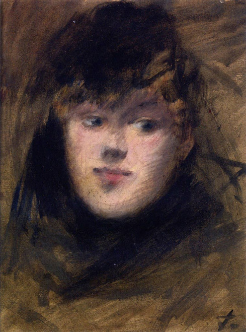 Portrait Of Madame N. By Jean Louis Forain  By Jean Louis Forain