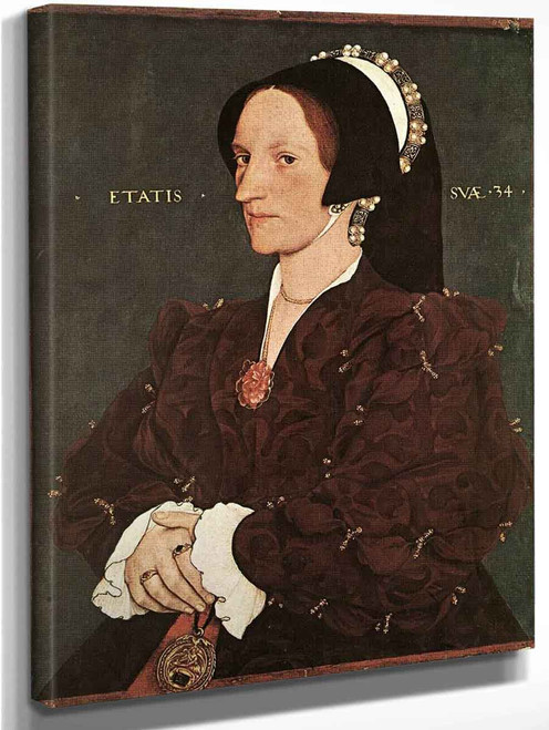 Portrait Of Margaret Wyatt, Lady Lee By Hans Holbein The Younger  By Hans Holbein The Younger