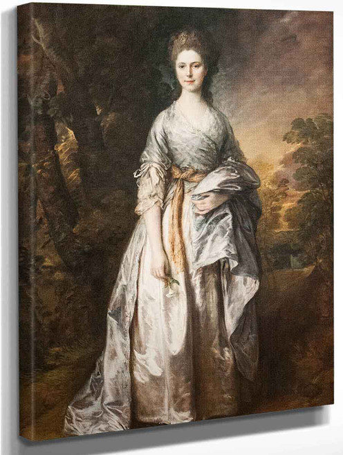 Portrait Of Maria, Lady Eardley By Thomas Gainsborough