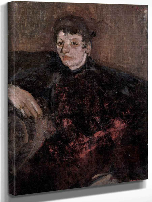 Portrait Of Marie Breitner By George Heidrik Breitner