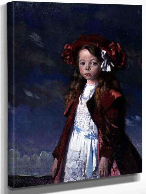 Portrait Of Miss Harmsworth By Sir William Orpen By Sir William Orpen