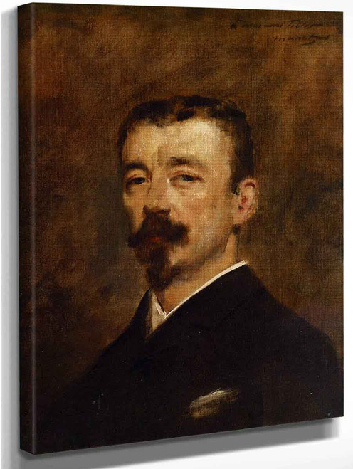 Portrait Of Monsieur Tillet By Edouard Manet By Edouard Manet