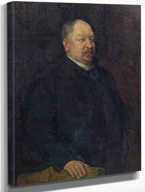 Portrait Of Mr Camille Laurent By Theo Van Rysselberghe