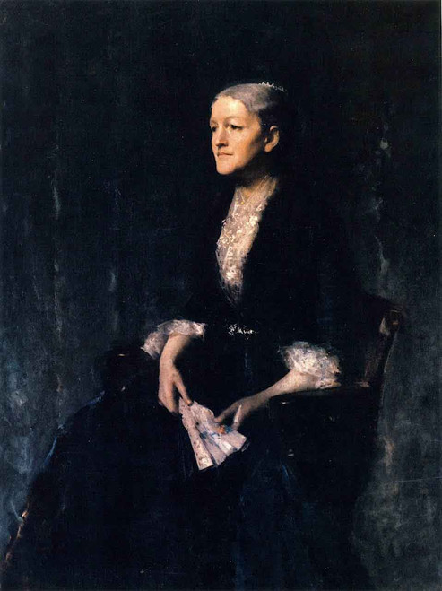 Portrait Of Mrs. G  By William Merritt Chase
