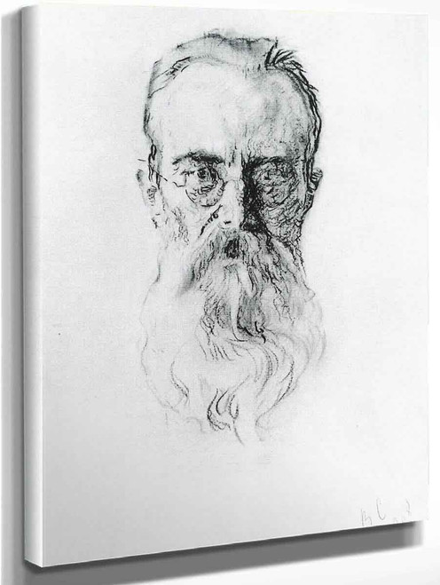 Portrait Of Nikokai Andreyevich Rimsky Korsakov1 By Valentin Serov