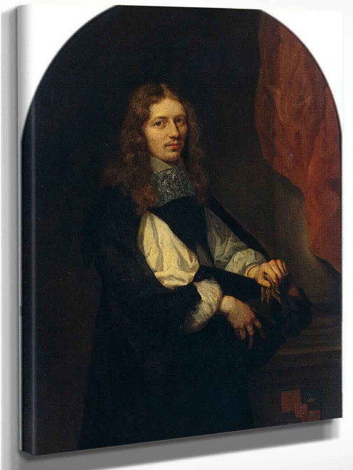 Portrait Of Pieter De Graeff By Caspar Netscher