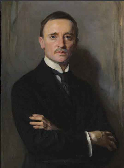 Portrait Of Richard William Castle Jr. By Philip Alexius De Laszlo By Philip Alexius De Laszlo