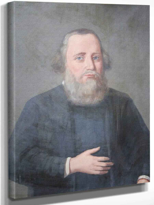 Portrait Of S. Enander By Johan Krouthen