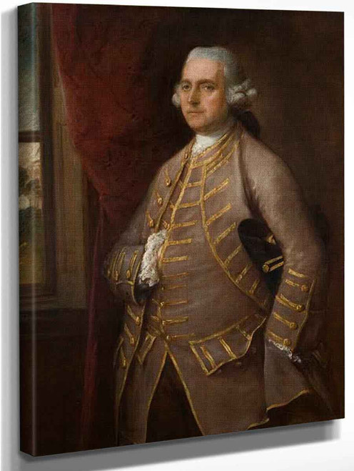 Portrait Of Sir Walter Barttelot, High Sheriff Of Sussex By Thomas Gainsborough