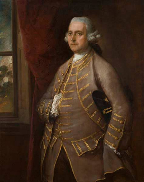Portrait Of Sir Walter Barttelot, High Sheriff Of Sussex By Thomas Gainsborough
