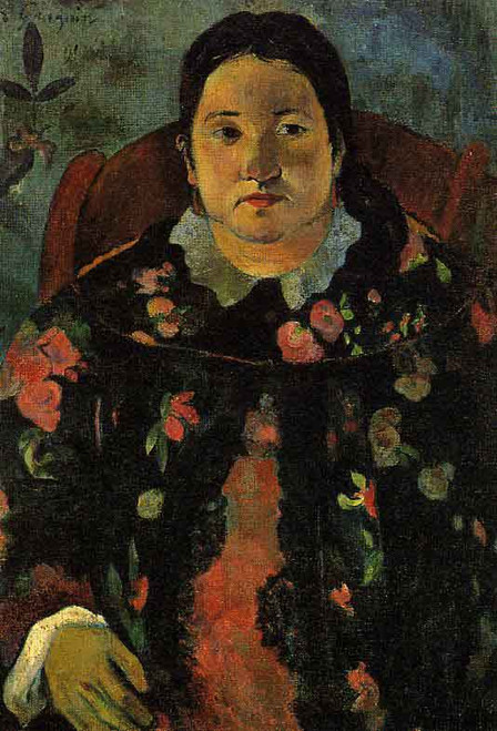 Portrait Of Suzanne Bambridge By Paul Gauguin