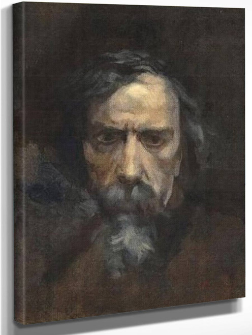 Portrait Of The Artist 1 By Jean Baptiste Carpeaux