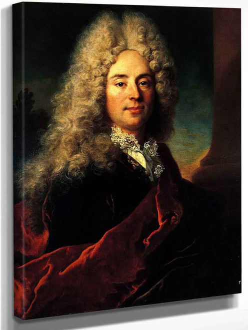 Portrait Of The Marquis D'havrincourt By Nicolas De Largilliere Art Reproduction