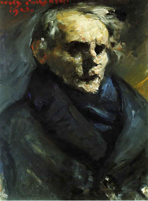 Portrait Of The Painter Bernt Gronvold By Lovis Corinth By Lovis Corinth