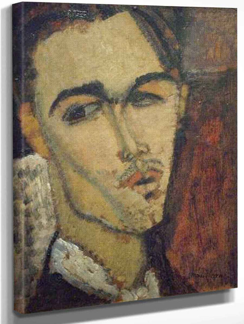 Portrait Of The Painter Celso Lagar By Amedeo Modigliani