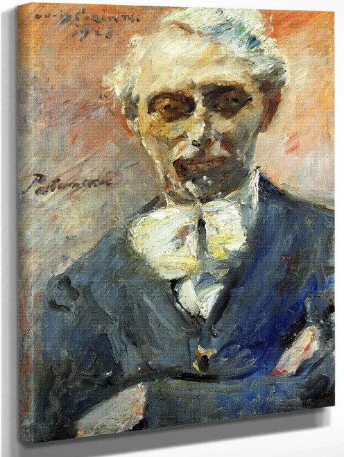 Portrait Of The Painter Leonid Pasternak By Lovis Corinth By Lovis Corinth