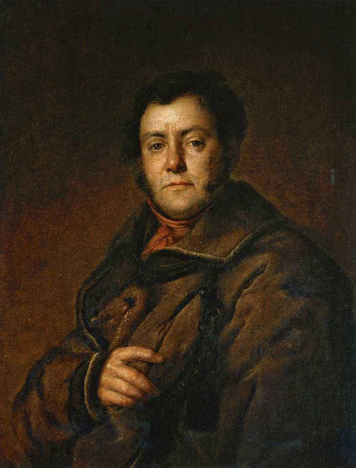 Portrait Of V.M. Yakovlev By Vasily Tropinin