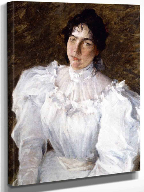 Portrait Of Virginia Gerson 1 By William Merritt Chase