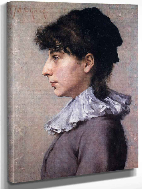 Portrait Of Virginia Gerson By William Merritt Chase