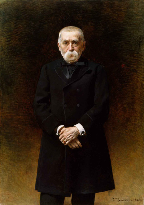 Portrait Of William T. Walters By Leon Joseph Florentin Bonnat
