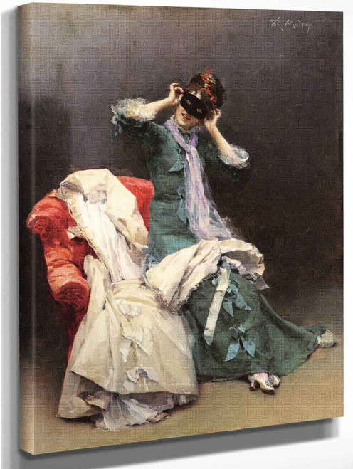 Preparing For The Costume Ball By Raimundo De Madrazo Y Garreta