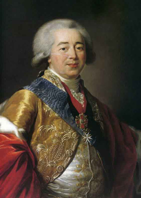 Prince Alexander Borissovich Kourakin By Elisabeth Vigee Lebrun