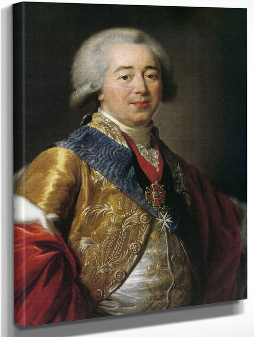 Prince Alexander Borissovich Kourakin By Elisabeth Vigee Lebrun