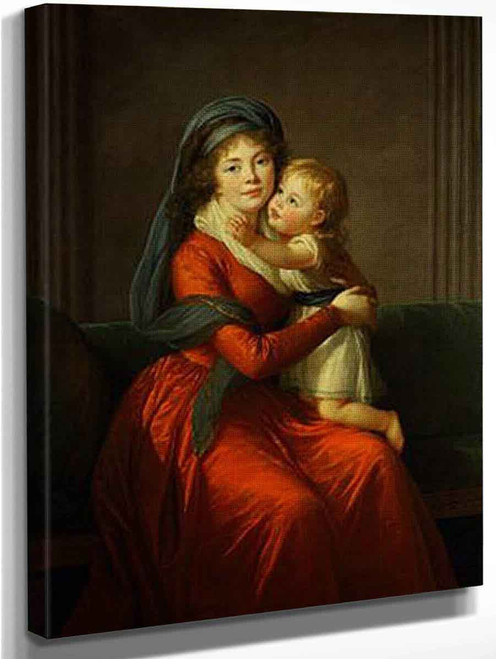 Princess Alexandra Golitsyna By Elisabeth Vigee Lebrun