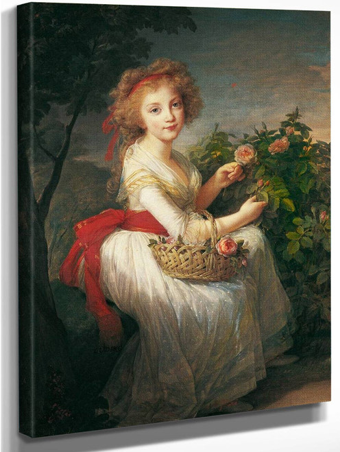 Princess Maria Cristina Di Borbone By Elisabeth Vigee Lebrun