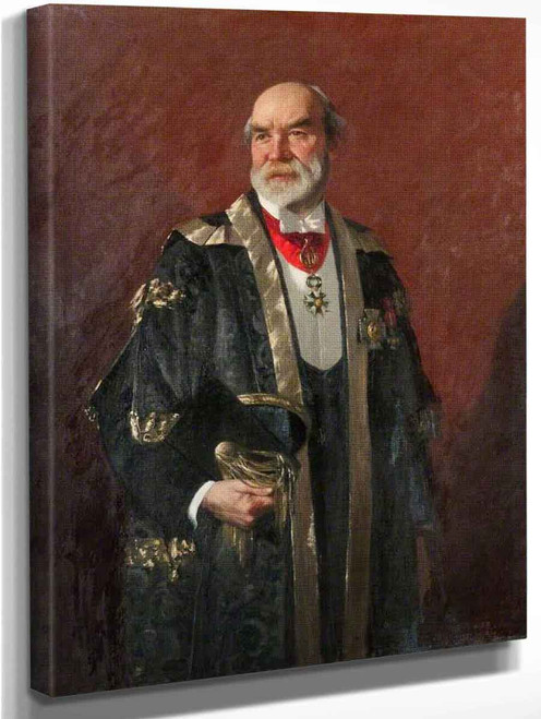 Principal Sir Donald Macalister Of Tarbert By George Henry, R.A., R.S.A., R.S.W.  By George Henry, R.A., R.S.A., R.S.W.