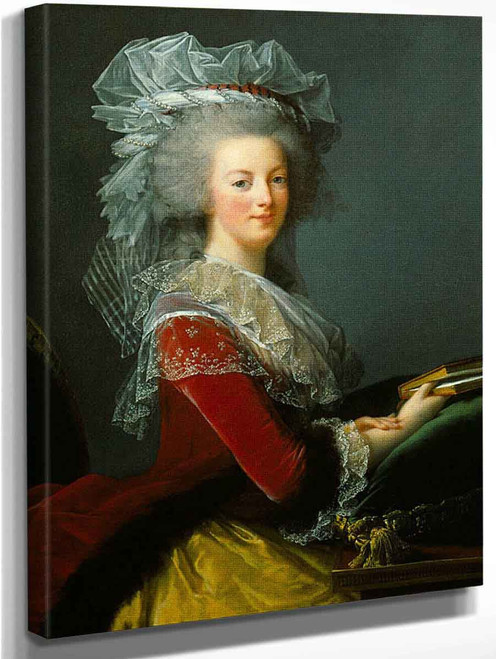Queen Marie Antoinette By Elisabeth Vigee Lebrun