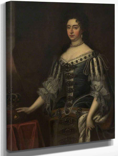 Queen Mary Of Modena By Sir Godfrey Kneller, Bt.  By Sir Godfrey Kneller, Bt.
