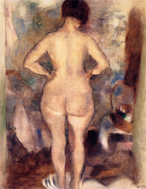 Raymonde From The Back By Jules Pascin Raymonde From The Back By Jules Pascin