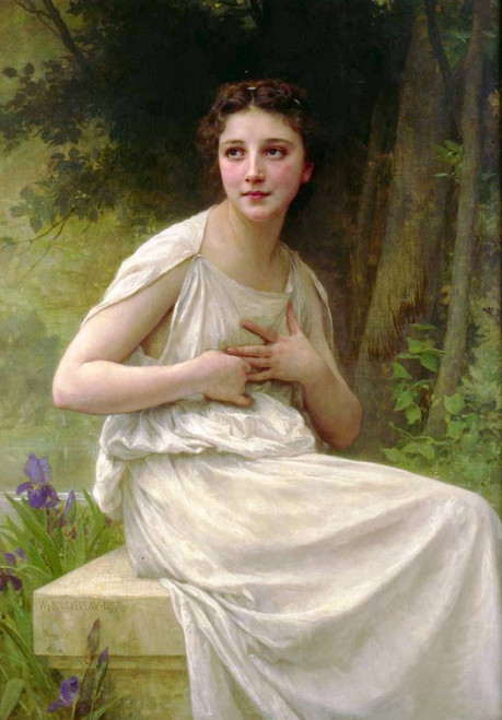 Reflection By William Bouguereau
