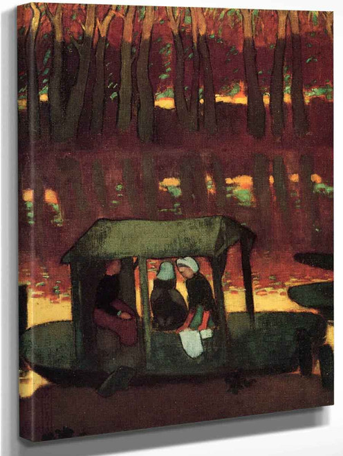 Remembrance Of Evening By Maurice Denis